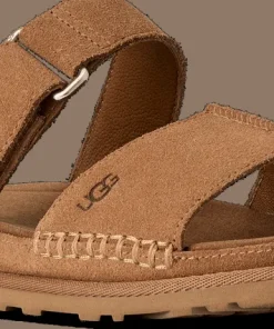 UGG Women's GoldenGaze Slide Chestnut