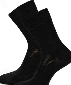 Ulvang Link Thin Crew Sock 2-pack Black