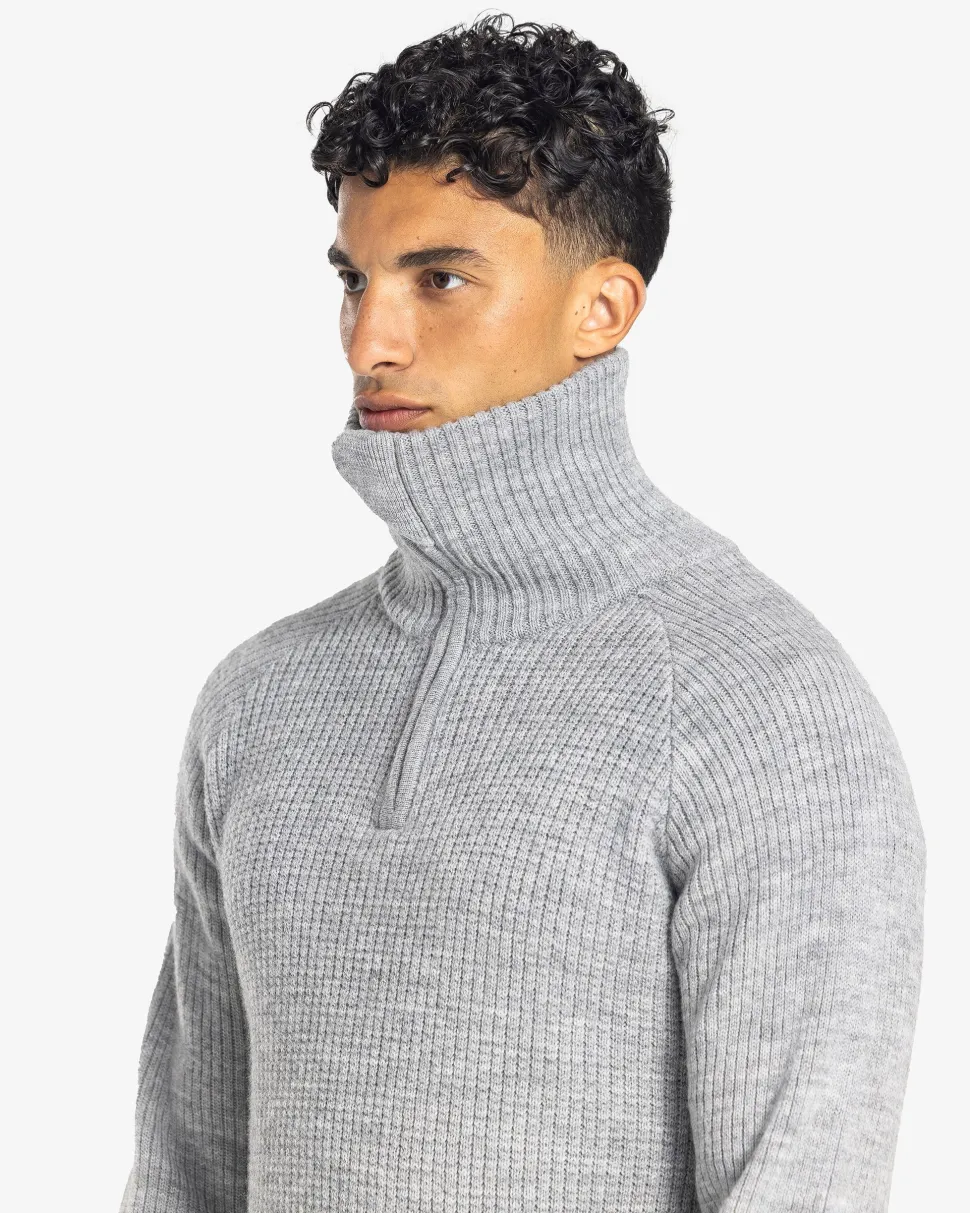 Ulvang Unisex Rav 2.0 Halfzip Sweater Grey Melange
