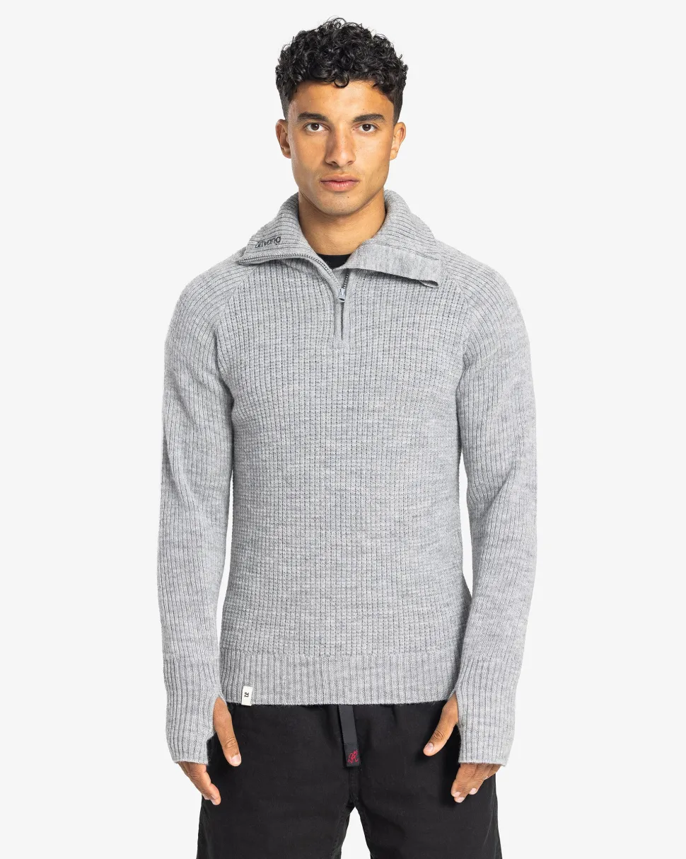 Ulvang Unisex Rav 2.0 Halfzip Sweater Grey Melange