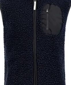 Ulvang Unisex Re Orbit Vest Wool Pile Navy Blue