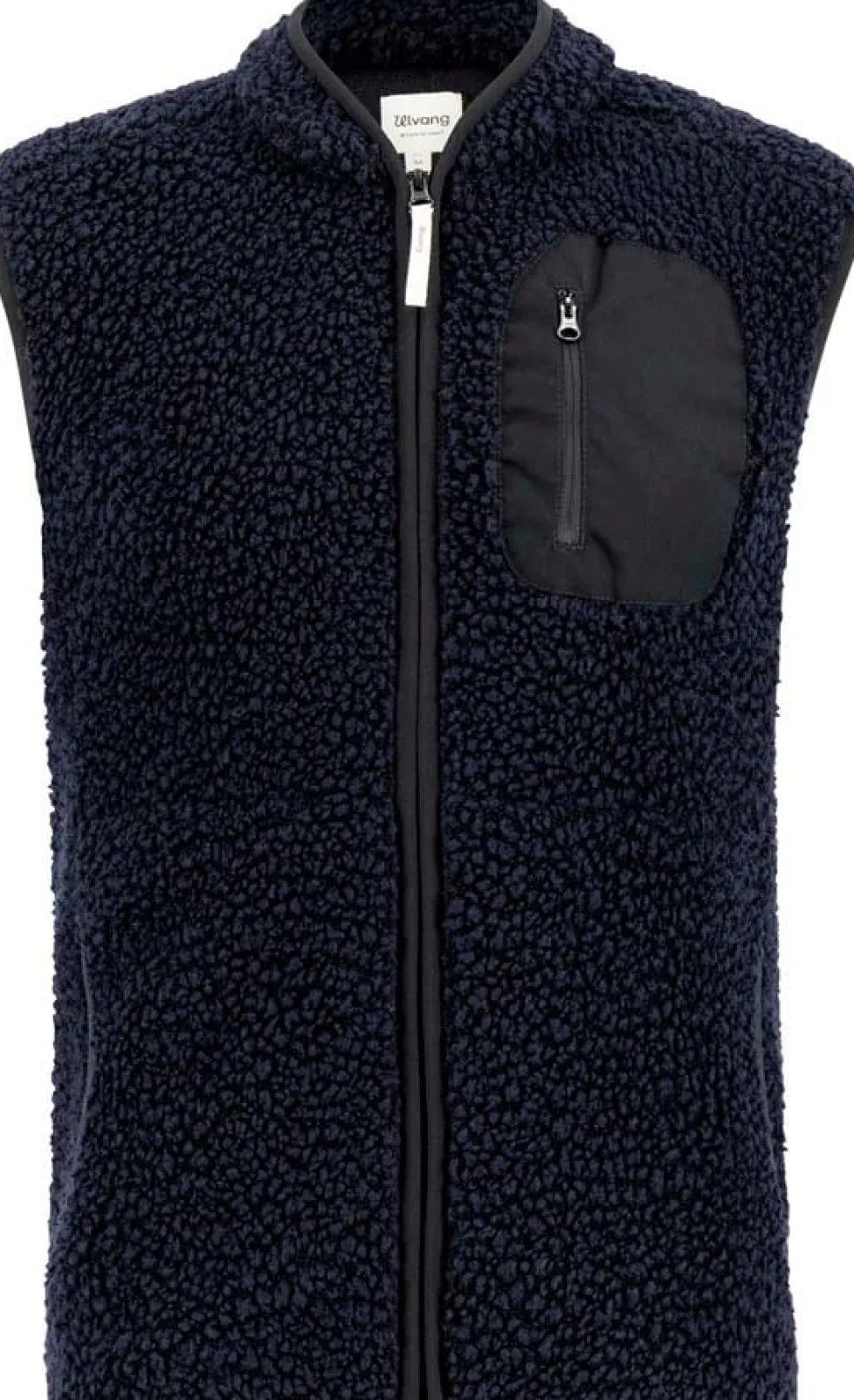 Ulvang Unisex Re Orbit Vest Wool Pile Navy Blue