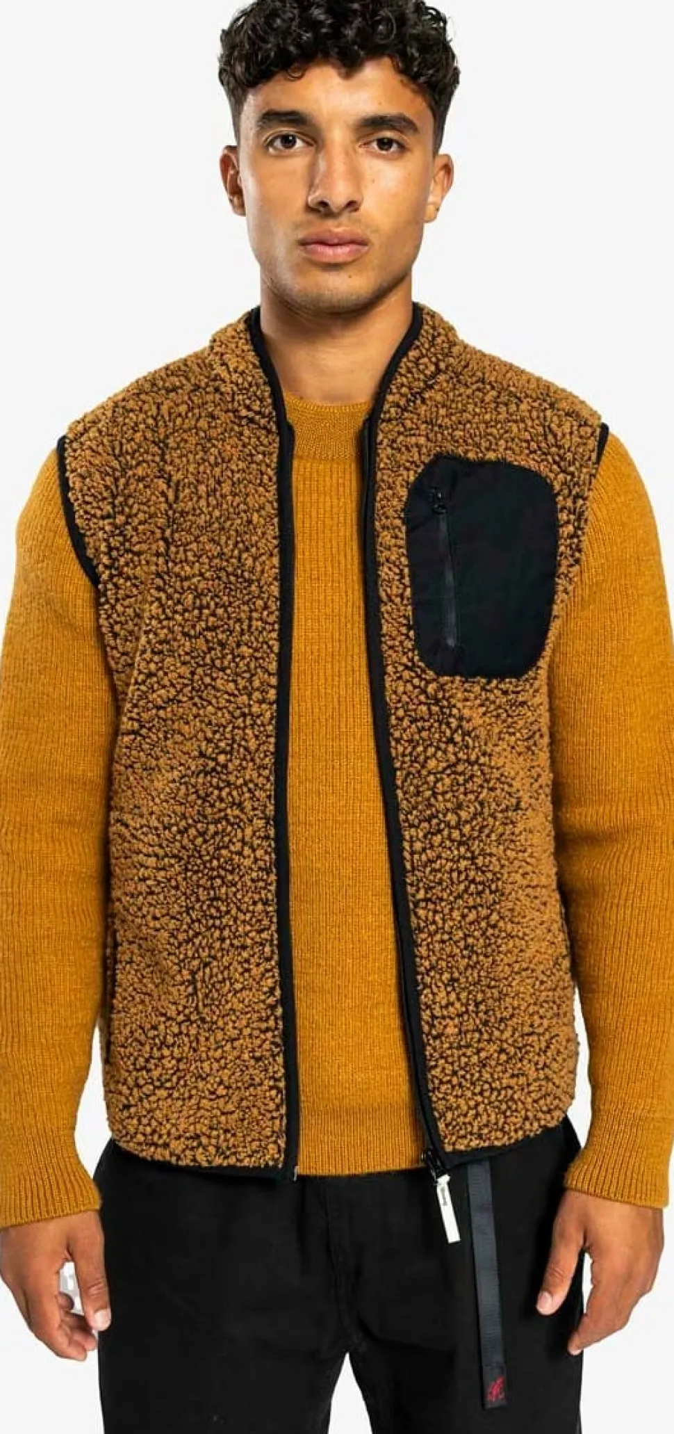 Ulvang Unisex Re Orbit Vest Wool Pile Cathay Spice
