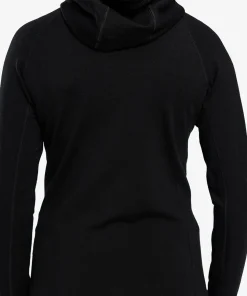 Ulvang Women's Alltime Bridge Hoodie Full Zip Midlayer Black