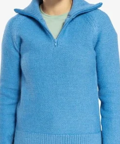 Ulvang Women's Alltime Graze Half Zip Sweater Provence Blue