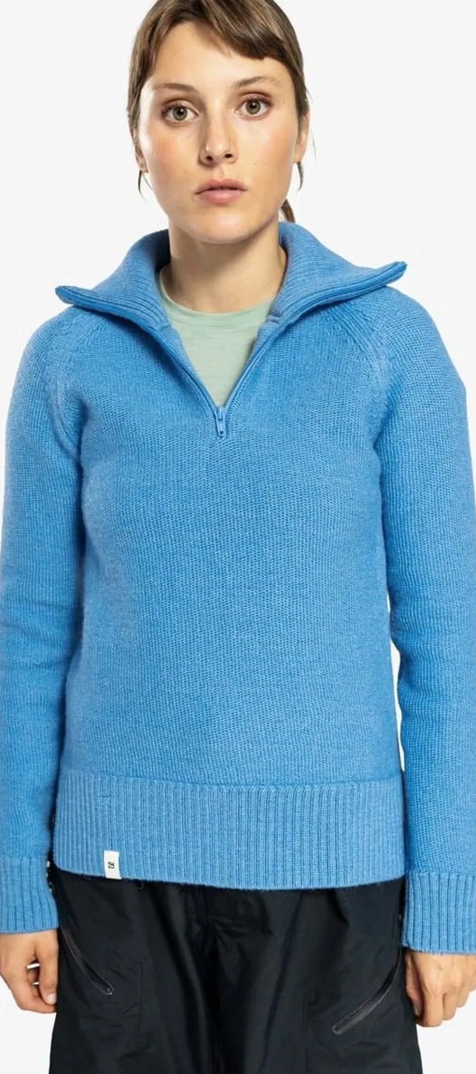 Ulvang Women's Alltime Graze Half Zip Sweater Provence Blue