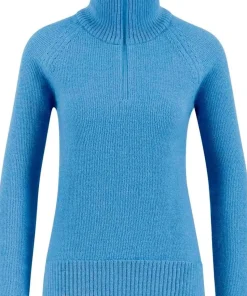 Ulvang Women's Alltime Graze Half Zip Sweater Provence Blue