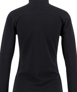 Ulvang Women's Comfort 200 Turtle Neck With Zip Black/Black