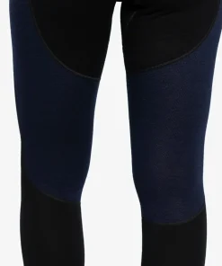 Ulvang Women's Peak Map Tights Baselayer Black/Navy Blue
