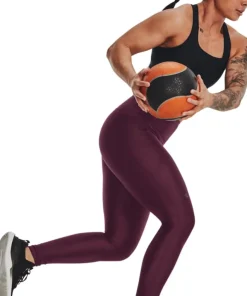 Under Armour Women's HeatGear® Armour Hi-Rise Full-Length Dark Maroon