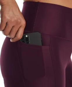 Under Armour Women's HeatGear® Armour Hi-Rise Full-Length Dark Maroon