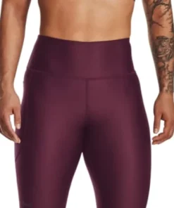 Under Armour Women's HeatGear® Armour Hi-Rise Full-Length Dark Maroon