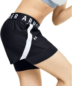 Under Armour Women's Play Up 2-in-1 Shorts Black