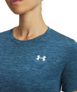Under Armour Women's Tech Ssc- Twist Wham Blue