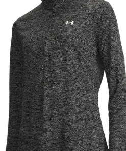 Under Armour Women's UA Tech™ Twist ½ Zip Black