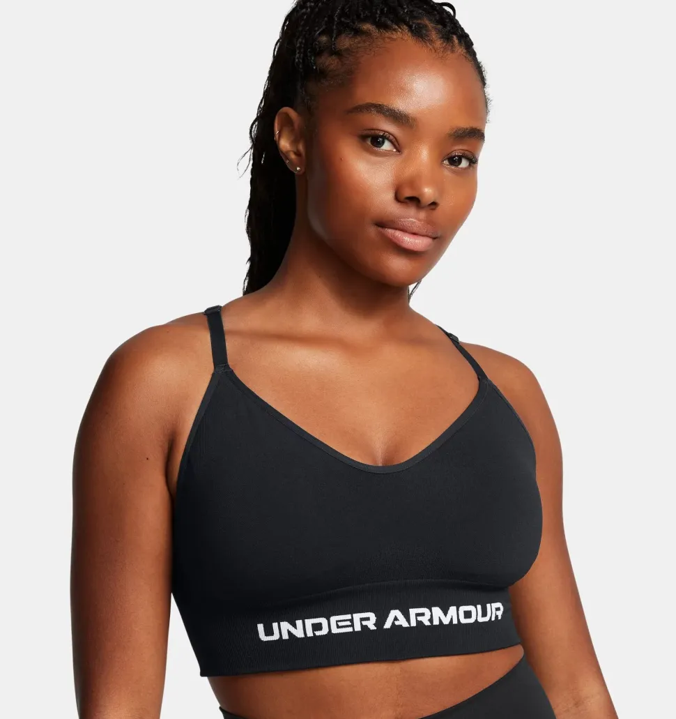 Under Armour Women's UA Vanish Seamless Low Sports Bra Black