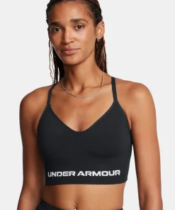 Under Armour Women's UA Vanish Seamless Low Sports Bra Black
