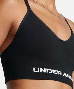 Under Armour Women's UA Vanish Seamless Low Sports Bra Black