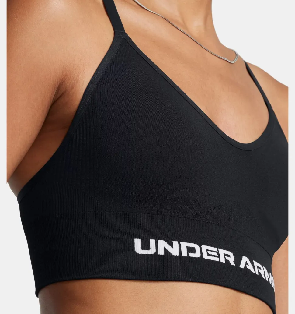 Under Armour Women's UA Vanish Seamless Low Sports Bra Black