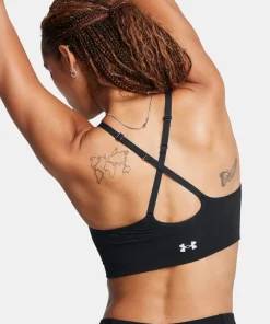 Under Armour Women's UA Vanish Seamless Low Sports Bra Black