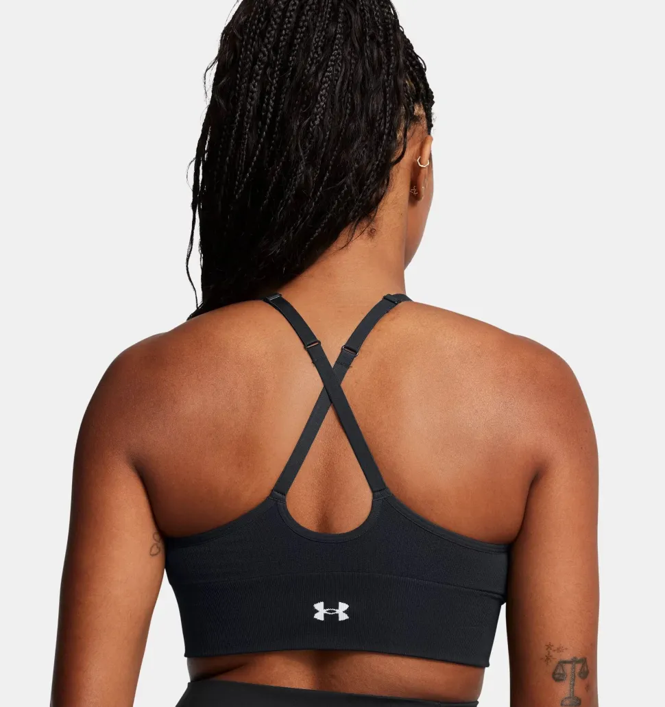 Under Armour Women's UA Vanish Seamless Low Sports Bra Black