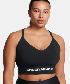 Under Armour Women's UA Vanish Seamless Low Sports Bra Black