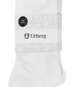 Urberg Bamboo Shaftless Sock 5-Pack Bright White