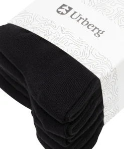Urberg Bamboo Sock 5-Pack Black Beauty