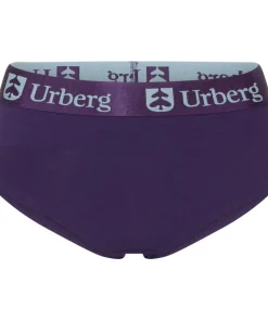 Urberg Women's Bamboo Hipsters 3-Pack Black Beauty+bright White+grape