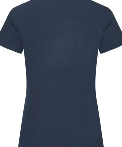 Urberg Women's Bamboo Print Tee Midnight Navy