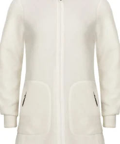 Urberg Women's Bonded Pile Jacket Long Cloud Dancer