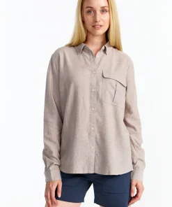 Urberg Women's Hemp LS Shirt Midnight Navy