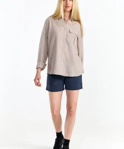 Urberg Women's Hemp LS Shirt Midnight Navy