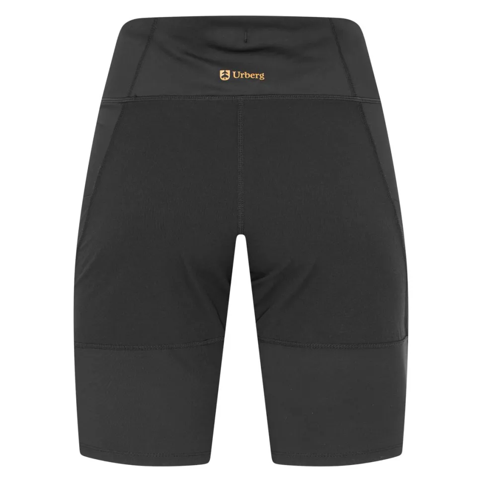 Urberg Women's Hiking Short Tights 2.0 Black Beauty