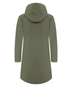 Urberg Women's 2L Rain Coat Deep Lichen Green