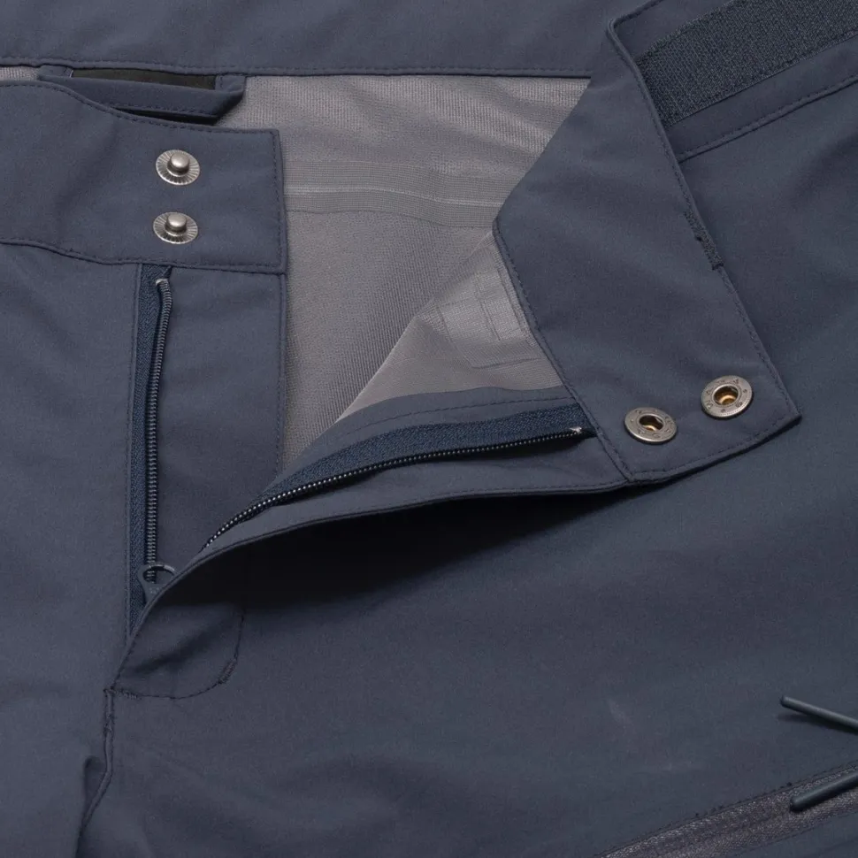 Urberg Women's 3l Shell Pant Sidezip Blue Nights