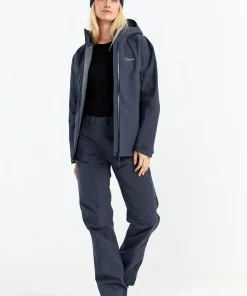 Urberg Women's 3l Shell Pant Sidezip Blue Nights