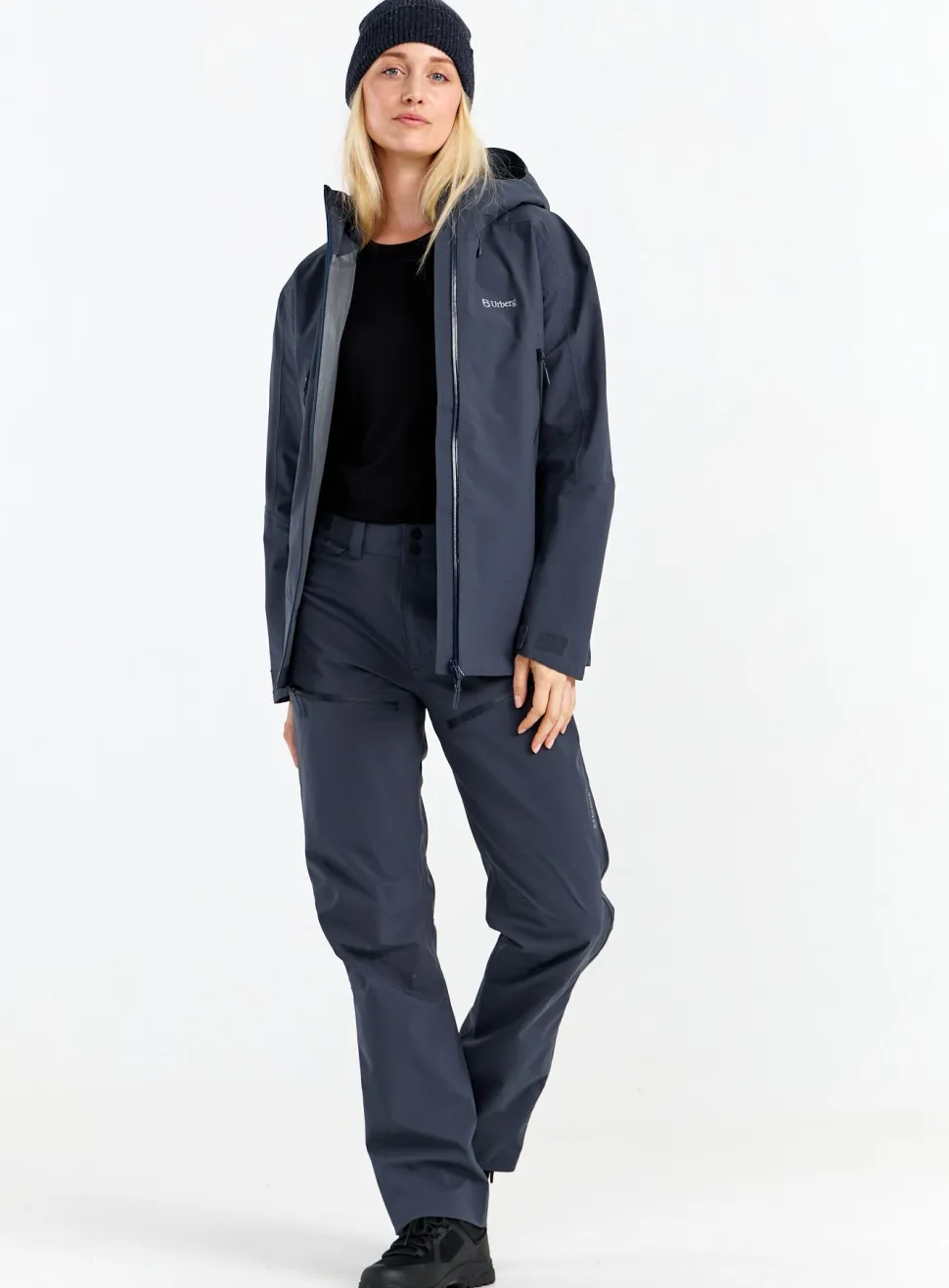 Urberg Women's 3l Shell Pant Sidezip Blue Nights