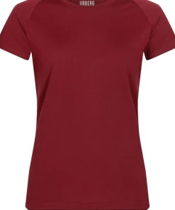 Urberg Women's Lyngen Merino T-Shirt 2.0 Cabernet