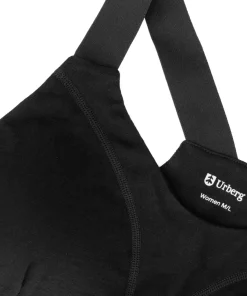 Urberg Women's Merino Wool Soft Bra Black Beauty