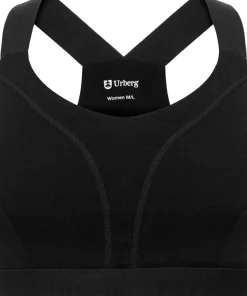 Urberg Women's Merino Wool Soft Bra Black Beauty