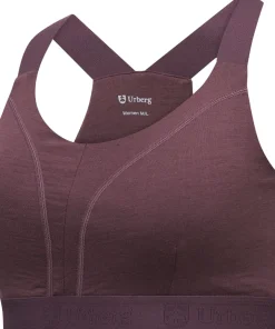 Urberg Women's Merino Wool Soft Bra Huckleberry