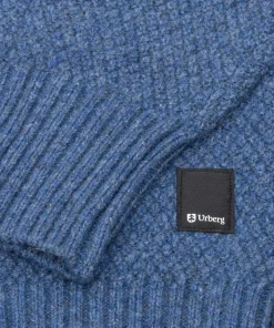 Urberg Women's Moss Knit Sweater Blue Melange