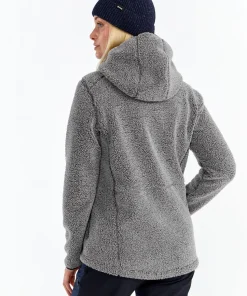 Urberg Women's Pile Hoodie Grey Melange