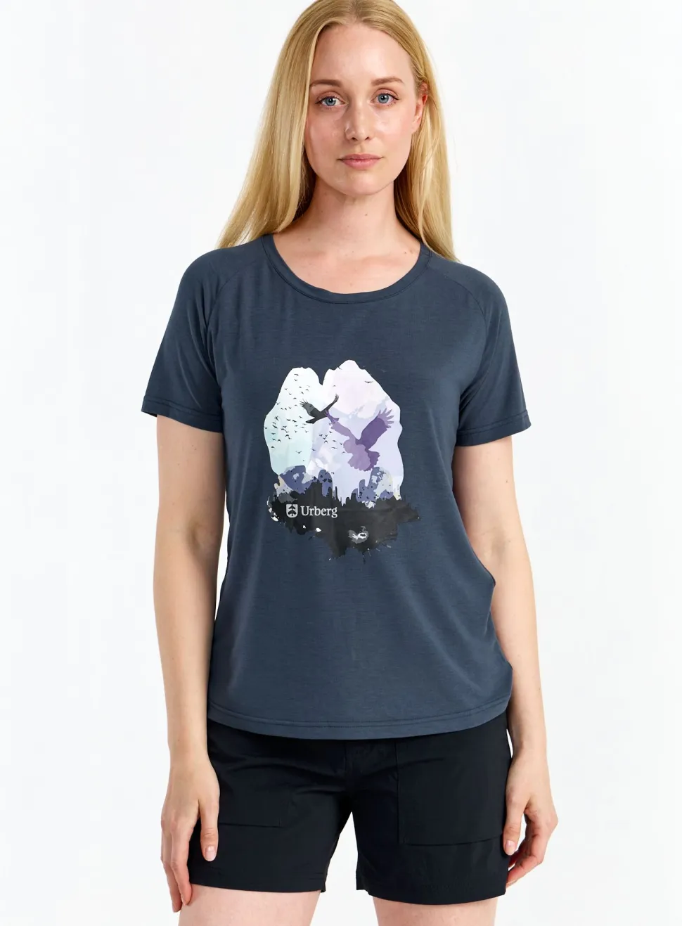 Urberg Women's Printed Tree Tee Grape