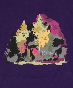 Urberg Women's Printed Tree Tee Grape