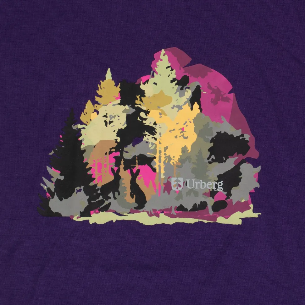 Urberg Women's Printed Tree Tee Grape