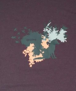 Urberg Women's Printed Tree Tee Huckleberry