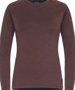 Urberg Women's Selje Merino-Bamboo Top Huckleberry/Blue Nights