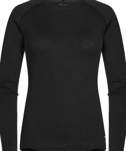 Urberg Women's Selje Merino-Bamboo Top Black Beauty